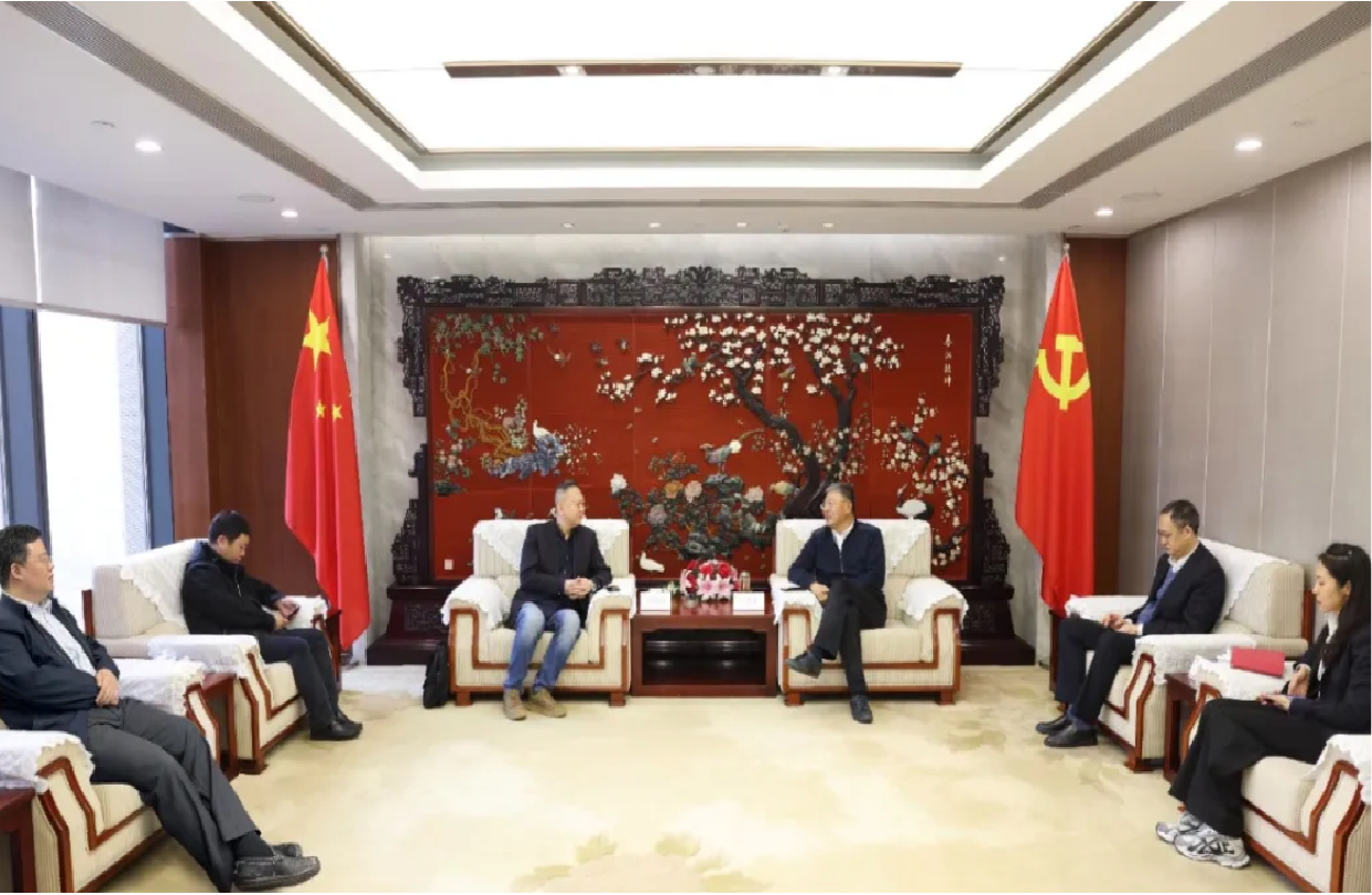 院领导拜会南京证券